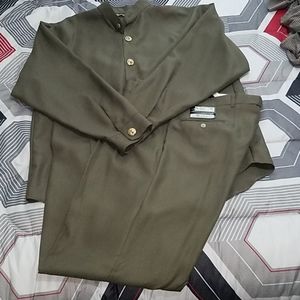 2pc linen suit